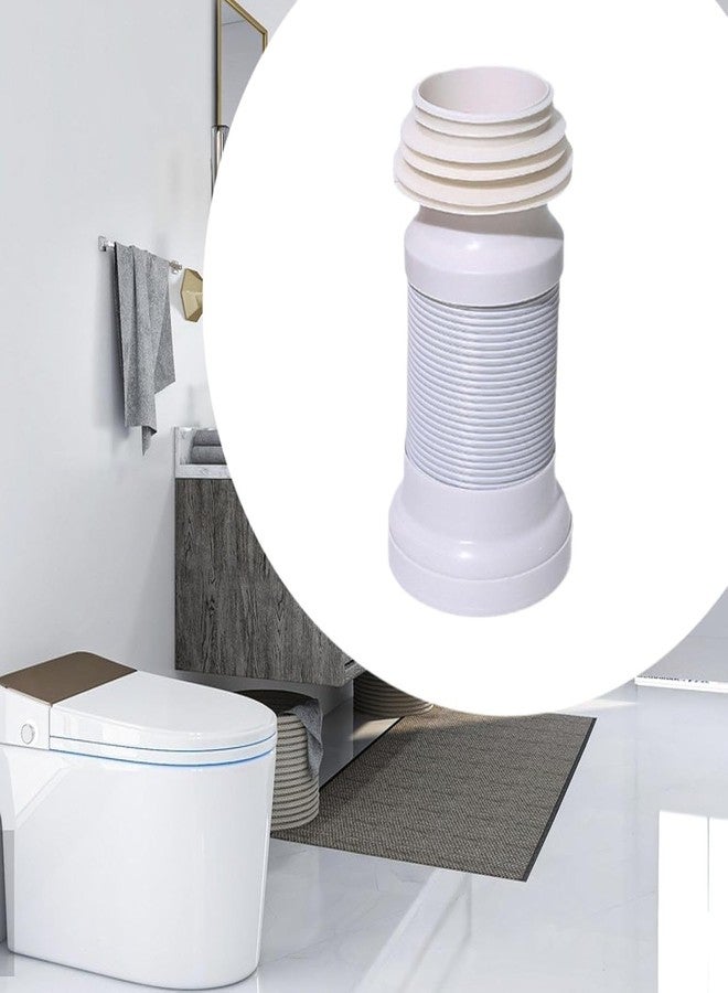 Ausam وصلات أنابيب تصريف المرحاض القابلة للسحب من أوسوم | أنبوب توصيل المرحاض ذو التصريف الخلفي | تحسين المنزل | السباكة والتجهيزات | تجهيزات سباكة منزلية أخرى - Image 3